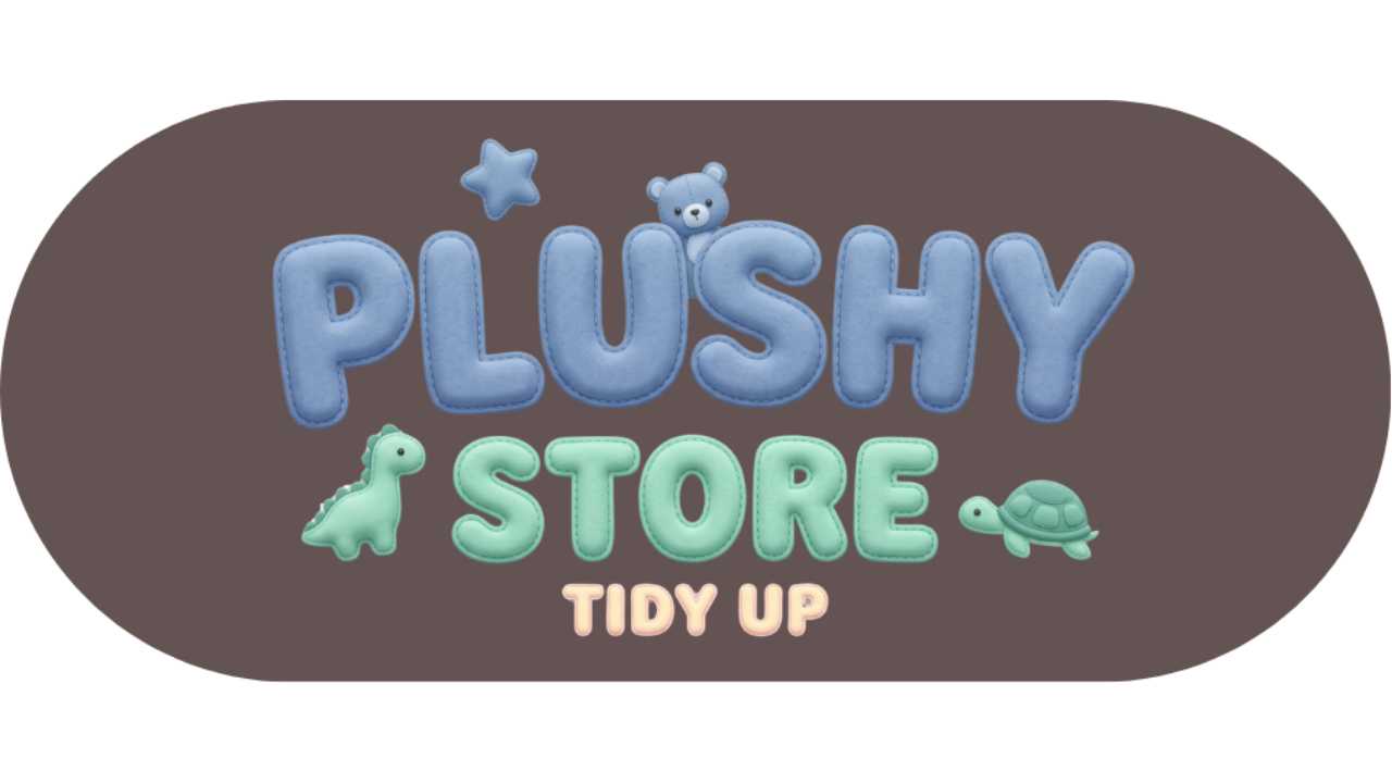 Plushy Store Tidy Up Logo